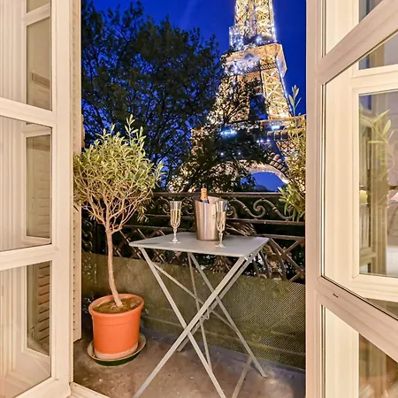 Apartment Eiffel Tower View Gem With Ac *